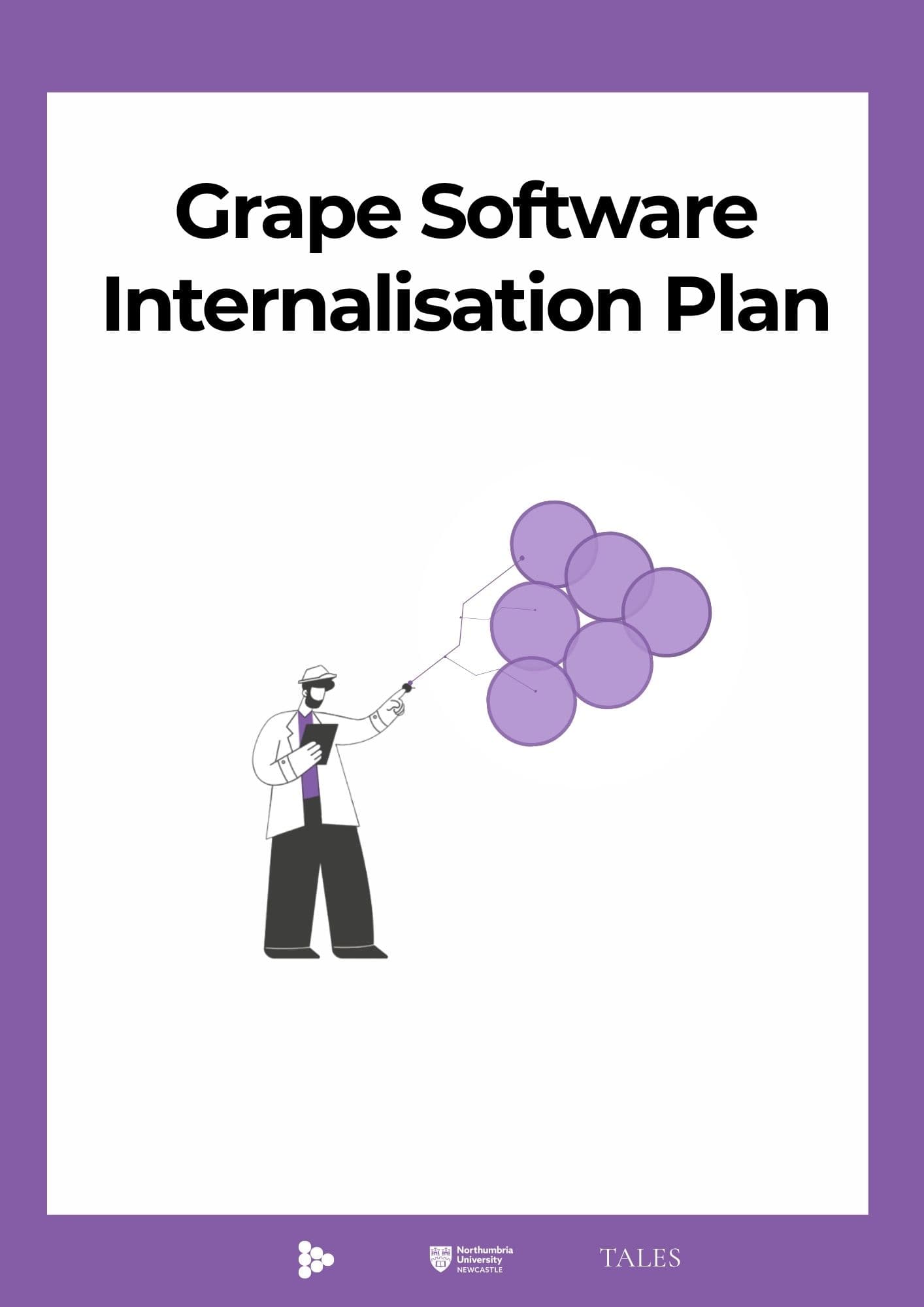 Grape Software internationalisation strategy, cover page